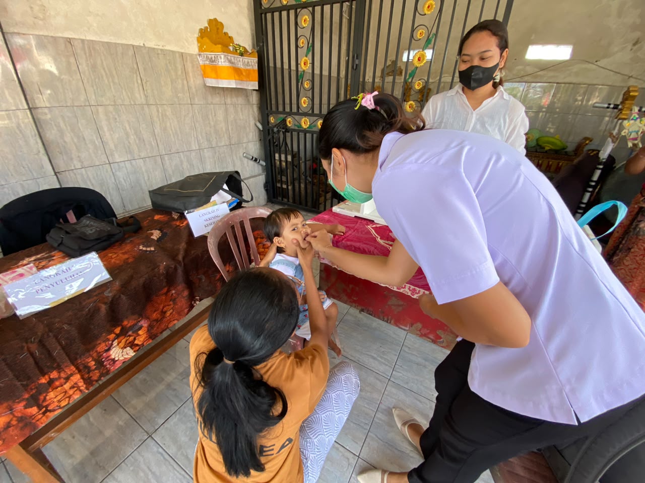 Posyandu Rutin Digelar di Banjar Selat, Desa Siangan